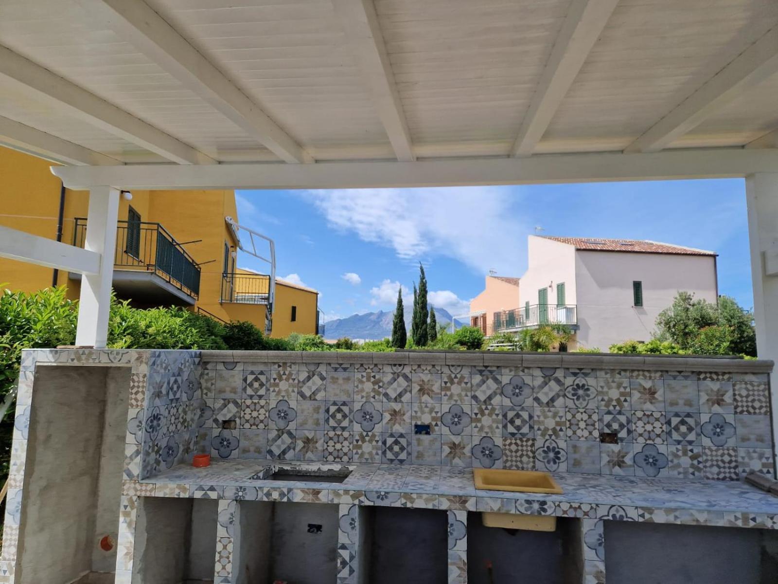 Villa Stella Marina Buonfornello Exterior foto